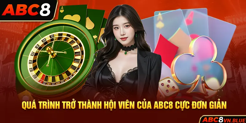 Quá trình trở thành hội viên của ABC8 cực đơn giản