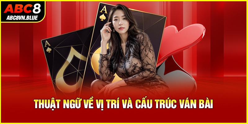 Thuật ngữ về vị trí và cấu trúc ván bài